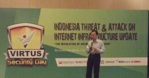 CEO Virtus Technology Indonesia Erwin Kuncoro ," Sebagius mana pun sistem, pasti ada bolongnya."