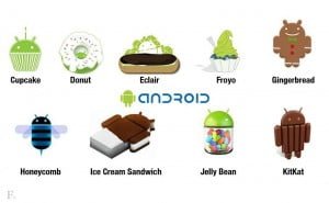 Android-all-versions