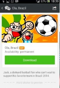 stiker wechat