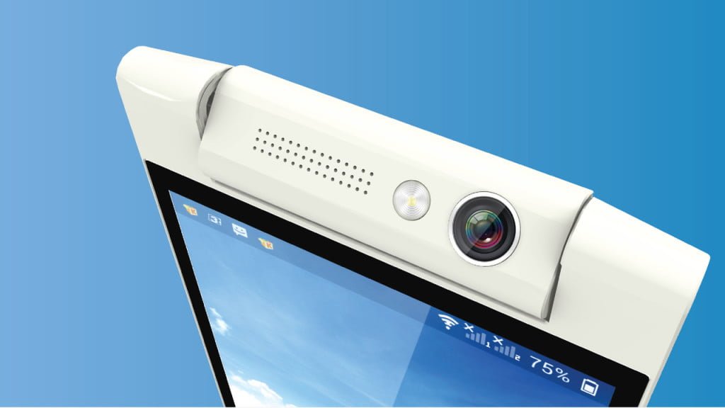 Kamera Himax Pure III menawarkan 8 MP dengan sensor Sony dan lensa dari batu safir