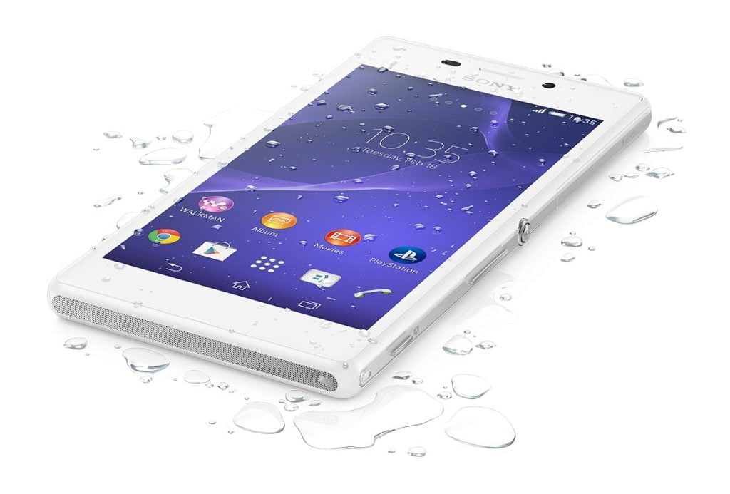 Sony Xperia M2 Aqua, menawarkan ponsel kelas menengah dengan fitur kedap air khas Sony Xperia