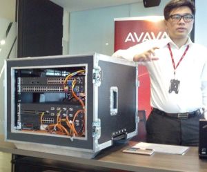 Sam Liu (Avaya Networking Regional Manager), Fiber Connect bisa digunakan di semua skala network