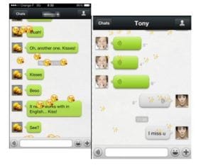 hujan emotikon wechat