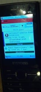 Evercoss membayari paket data plan Opera Mini selama 3 jam atau 15MB