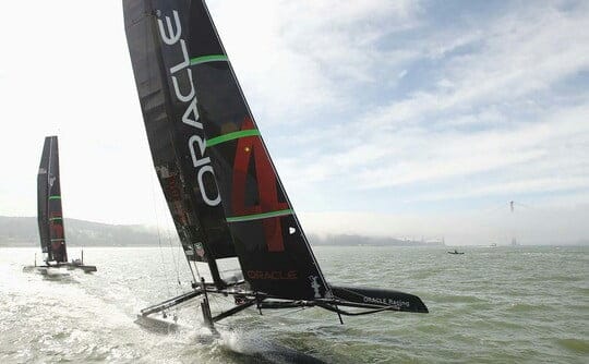 oracle racing boat