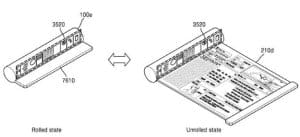 Layar smartphone bisa digulung dan ditarik