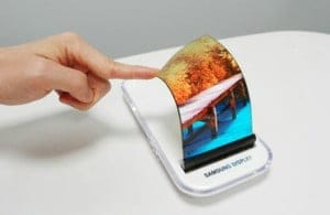 layar tekuk samsung