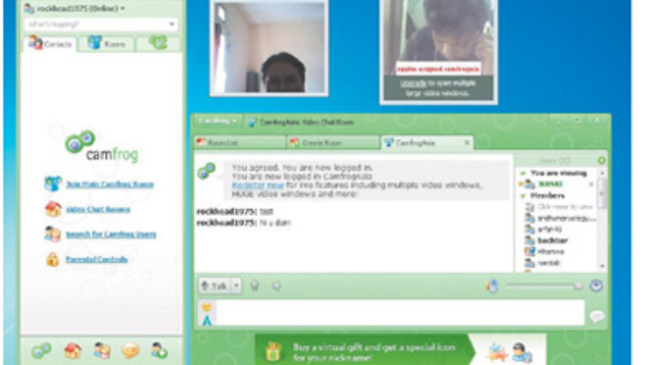 Aplikasi Chat Camfrog Video Chat Pcplus Live