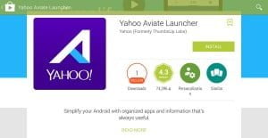 yahoo aviate