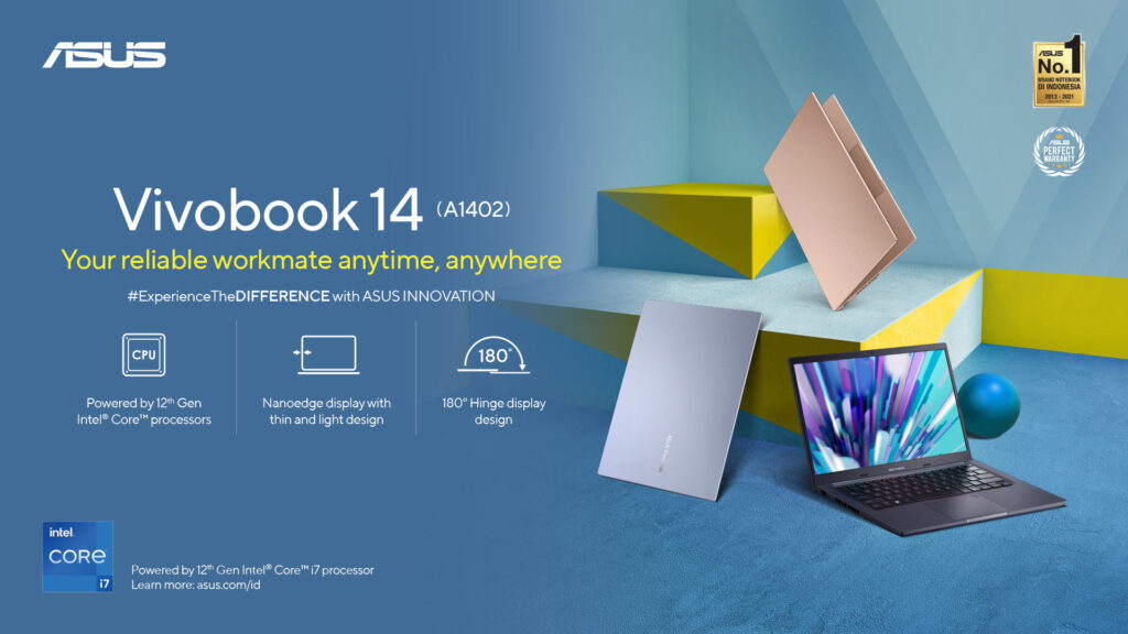 Ragam fitur unggulan Vivobook 14 A1402