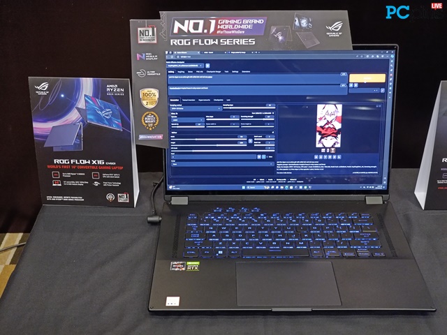 ROG Flow X16, laptop yang dipakai ASUS untuk AI generator