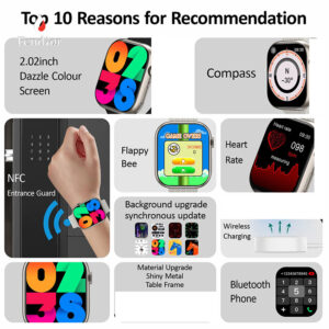 Fendior Smartwatch Ultra 9 | Smartwatch Murah | Water and Dust Ressistance
