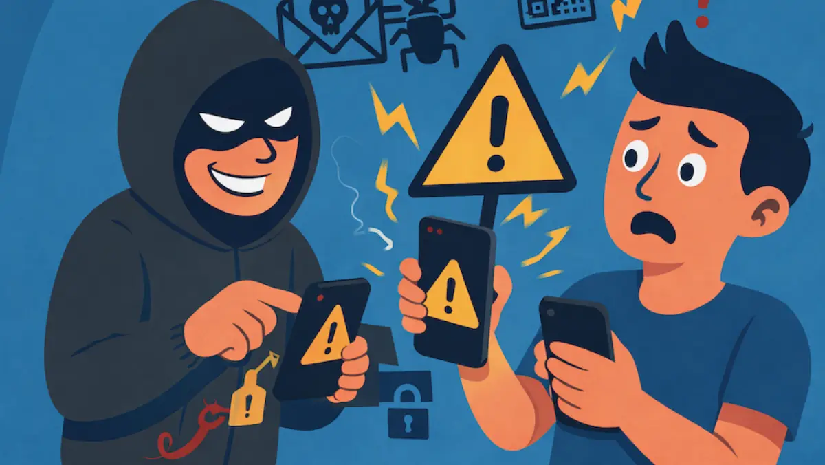 Ilustrasi Phone Security