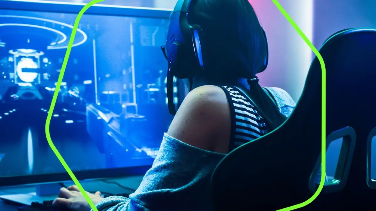 Ilustrasi Gamer
